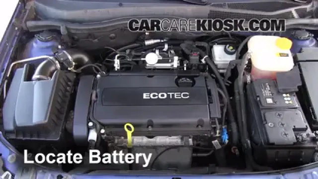 2008 Saturn Astra XR 1.8L 4 Cyl. (4 Door) Battery Replace
